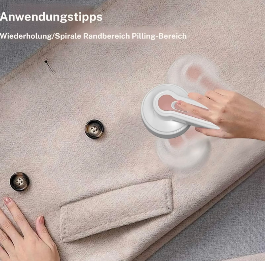 Norix™ LintPro – Elektrischer Fusselrasierer Rosa